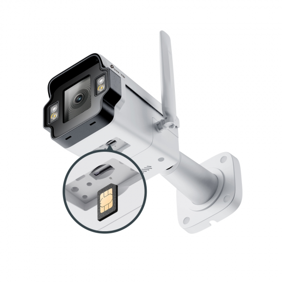 TP-Link InSight S345-4G VIGI 4MP Outdoor Full-Color 4G Bullet Network Camera TP-Link InSight S345-4G VIGI 4MP Outdoor Full-Color 4G Bullet Network Camera