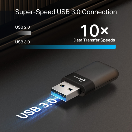 TP-Link Archer TX50U AX3000 Dual Band Wi-Fi 6 Wireless USB Adapter